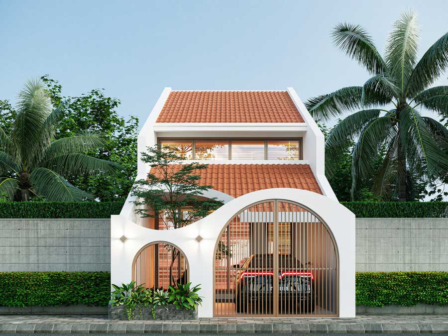 Nhà phố 5m 1 tầng có gác lửng