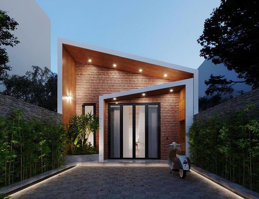 Thiết kế nhà vườn 1 tầng đẹp