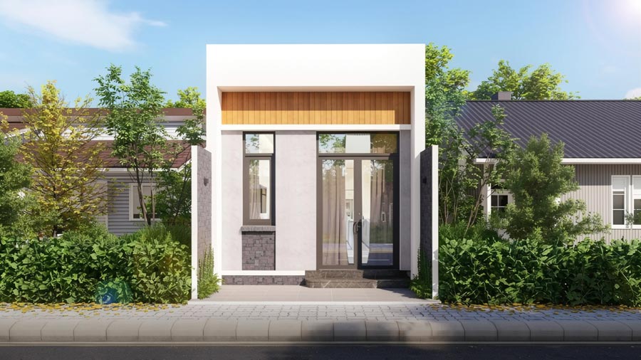 Mẫu thiết kế nhà 1 tầng 35m2. Ảnh 15