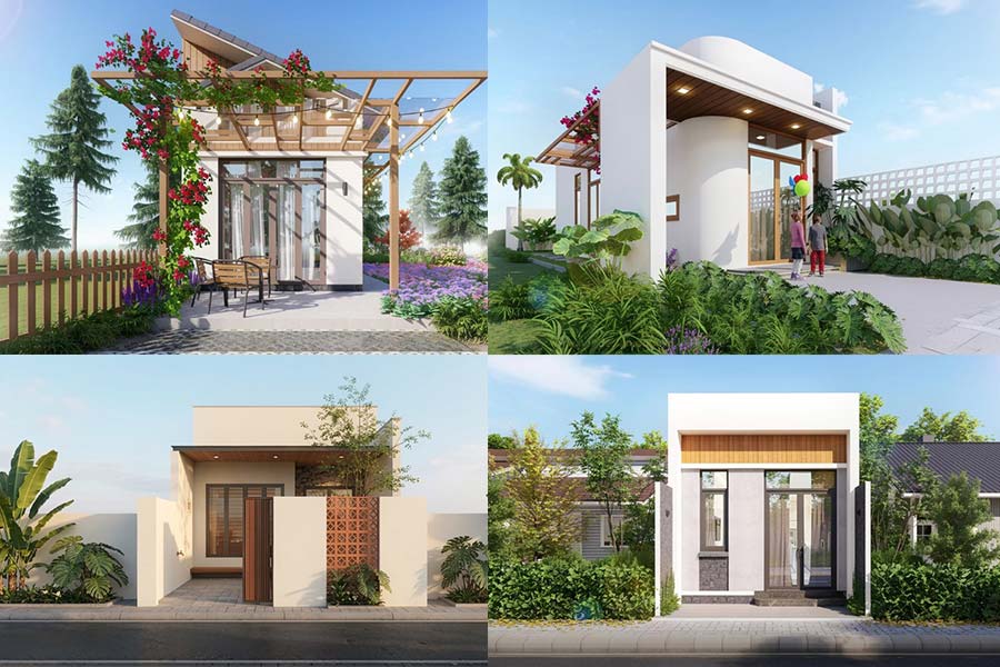 10+ Mẫu Thiết Kế Nhà 1 Tầng 35m2 Tiện Nghi Tiết Kiệm Chi Phí