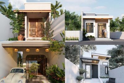 55+ Mẫu thiết kế nhà 1 tầng 5x18m đẹp, hiện đại mới nhất