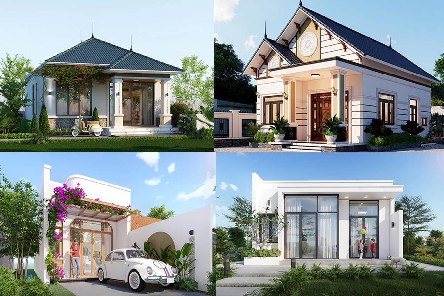 35+ Mẫu thiết kế nhà 1 tầng 80m2 đẹp, tiện nghi nhất 2026