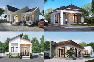 Top 35+ Mẫu nhà 1 tầng 2 phòng ngủ đẹp, ấn tượng nhất 2026