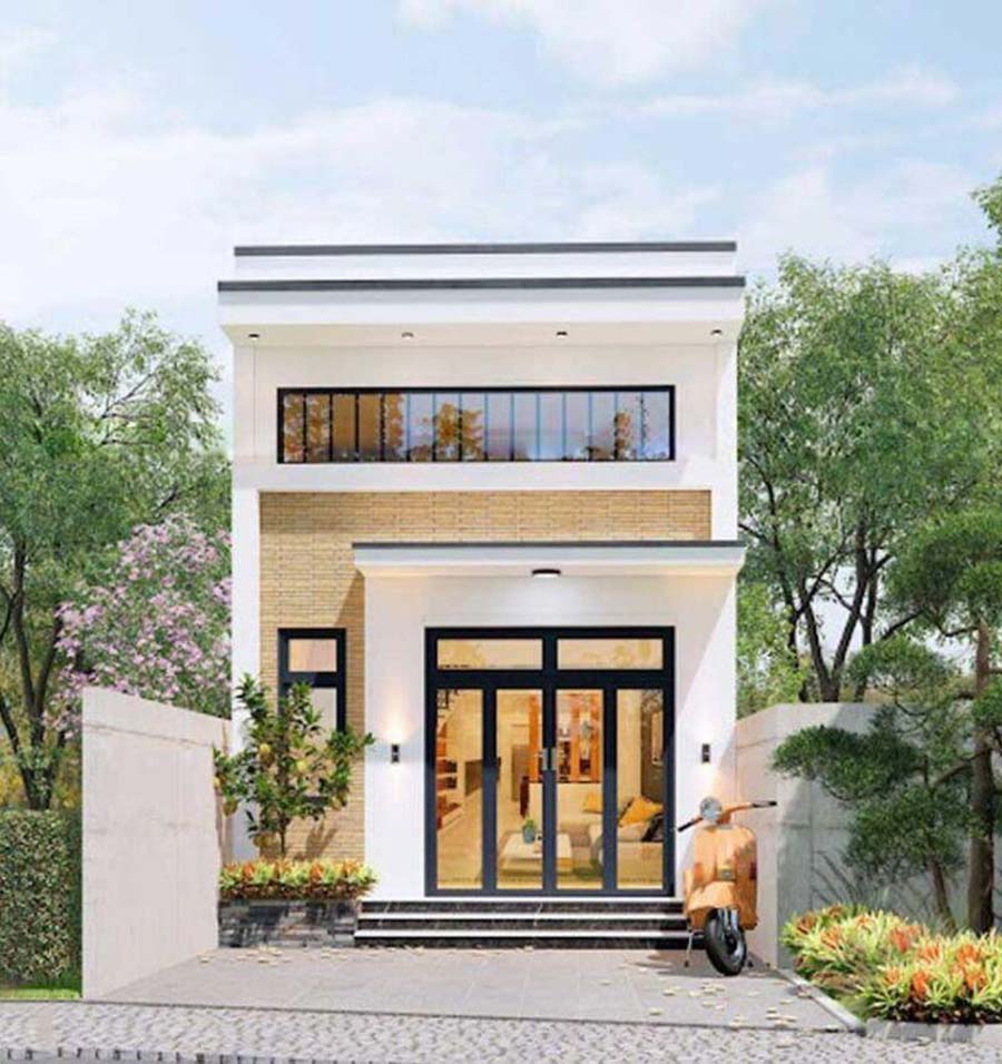 Mẫu nhà 1 tầng gác lửng