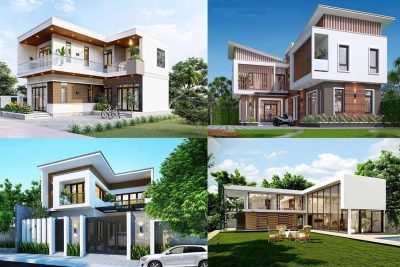 55+ Mẫu Thiết Kế Nhà Chữ L 2 Tầng 80m2 Đẹp, Tiêu Biểu 2026