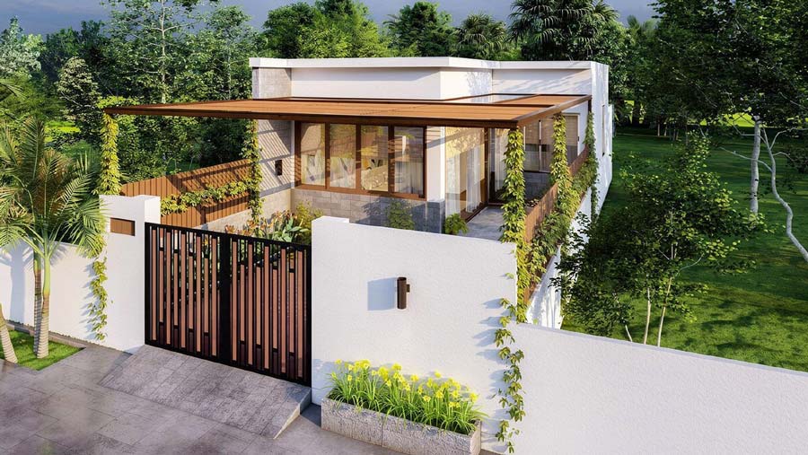 Ưu điểm của nhà 1 tầng 35m2