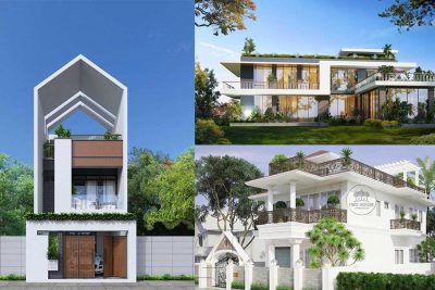 45+ Mẫu Nhà 2 Tầng Có Sân Thượng Đẹp, Sang Trọng Nhất 2026