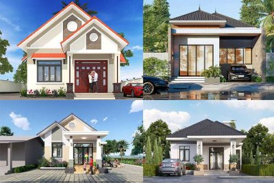 20+ Mẫu bản vẽ thiết kế nhà 1 tầng 8x15m đẹp, tiện nghi 2026