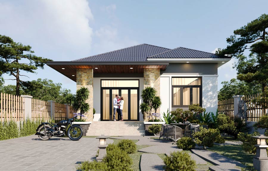 Các yếu tố ảnh hưởng đến chi phí xây nhà 1 tầng 40m2