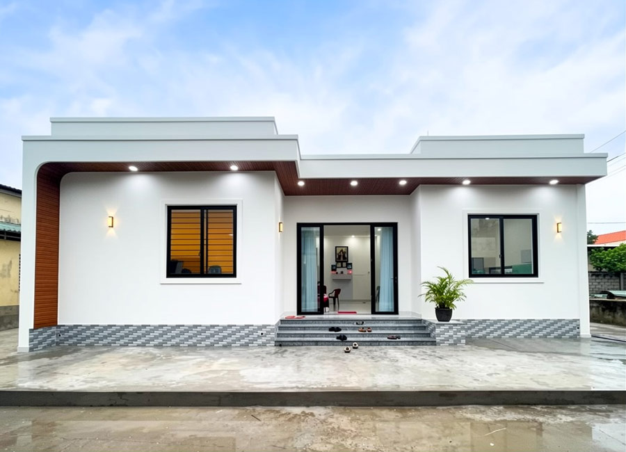 Có những yếu tố nào ảnh hưởng tới chi phí xây nhà mái bằng 1 tầng