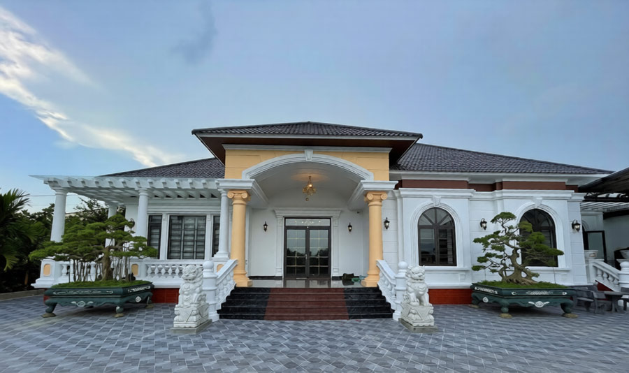 Dự toán chi phí xây nhà 1 tầng mái Thái trọn gói