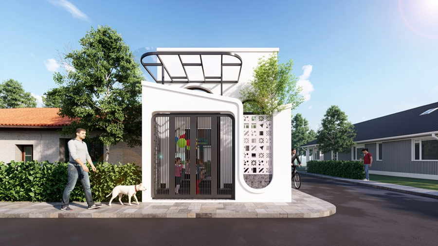 Mẫu nhà 1 tầng 40m2 đẹp. Ảnh 18