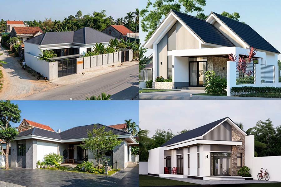 20+ Mẫu Nhà 1 Tầng Chữ L 100m2 Đẹp, Tiện Nghi Nhất 2026