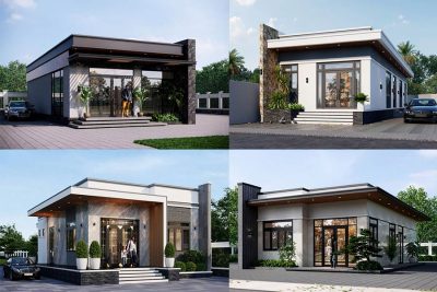 60+ Mẫu Nhà 1 Tầng Mái Bằng 100m2 Đẹp, Tiện Nghi & Tiết kiệm