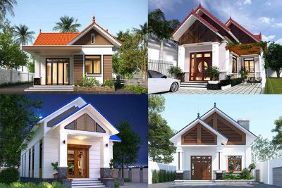30+ Mẫu nhà mái Thái 1 tầng 500 triệu đẹp đầy đủ công năng