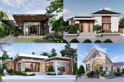 35+ Mẫu nhà chữ L 1 tầng 4 phòng ngủ  đẹp được yêu thích nhất