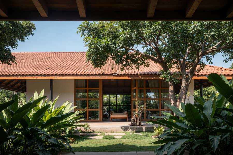 Nhà gỗ 1 tầng phong cách Nhật