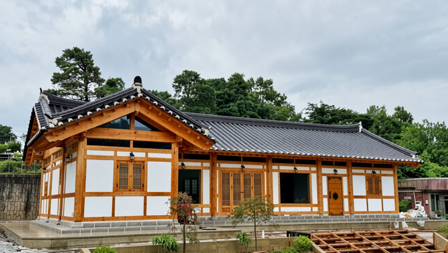 Mẫu nhà Hàn Quốc 1 tầng 2 phòng ngủ