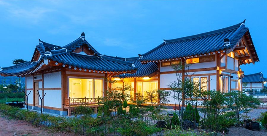Mẫu nhà Hàn Quốc 1 tầng 3 phòng ngủ