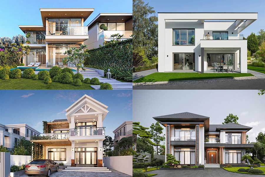 45+ Mẫu Nhà Kính 2 Tầng Đẹp, Hiện Đại & Sang Trọng Nhất 2026