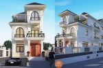 Mẫu Biệt Thự Mái Nhật 3 Tầng 6 Phòng Ngủ Tân Cổ Điển Tại Bình Dương – BTB22