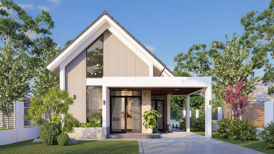Chi phí xây nhà 1 tầng 90m2 hết bao nhiêu tiền?