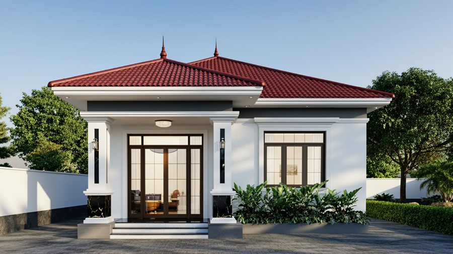 Kinh nghiệm xây nhà 1 tầng 100m2 tiết kiệm chi phí