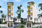 Mẫu Nhà Phố 4 Tầng 1 Tum 4x10m 5 Phòng Ngủ Hiện Đại Tại Bình Tân, HCM – NP106