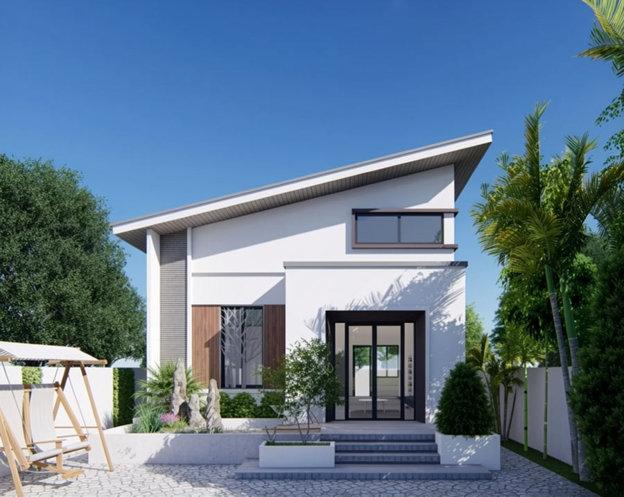 Những yếu tố ảnh hưởng đến chi phí xây nhà 1 tầng 1 tum