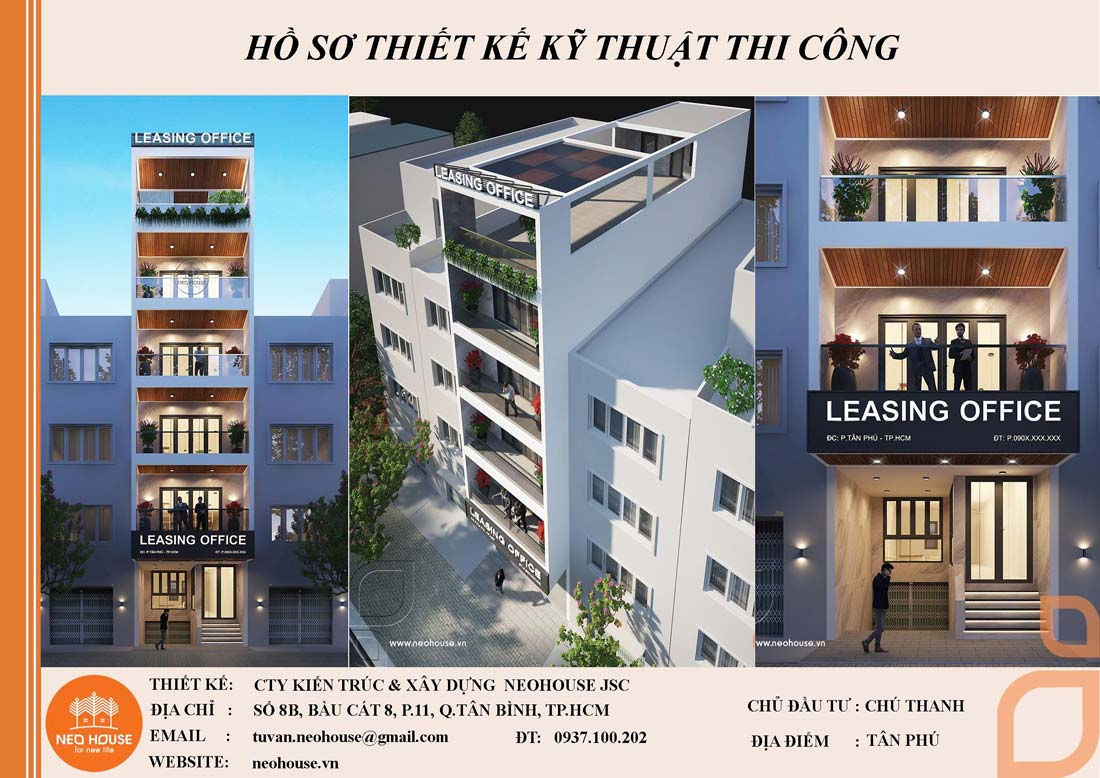 Phối cảnh nhà phố 4 tầng 1 tum kết hợp vừa ở vừa kinh doanh. Ảnh 3