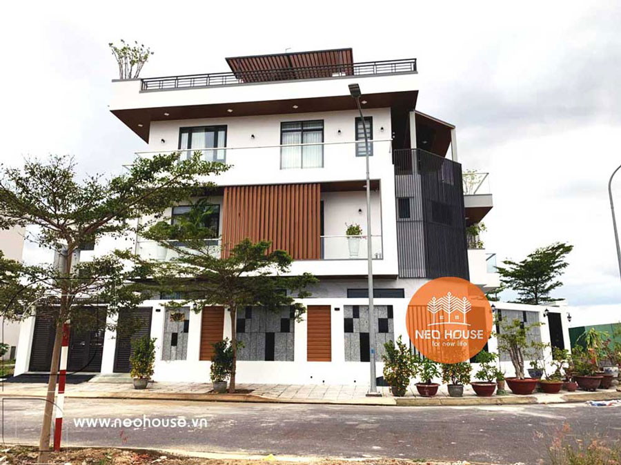 Thi công hoàn thiện biệt thự phố 3 tầng 7x14m hiện đại