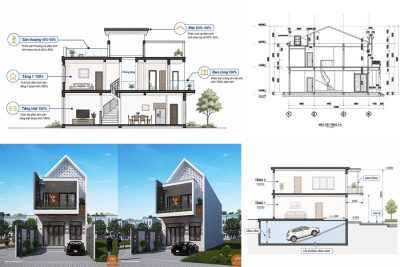 Cách Tính Diện Tích Xây Dựng Nhà 2 Tầng Chuẩn Nhất 2026