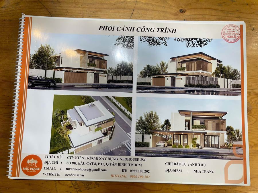 Chi phí thiết kế kiến trúc nhà 2 tầng tại Đà Nẵng