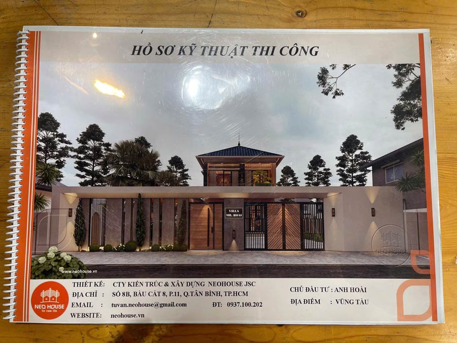 Hồ sơ thiết kế kiến trúc và kỹ thuật thi công