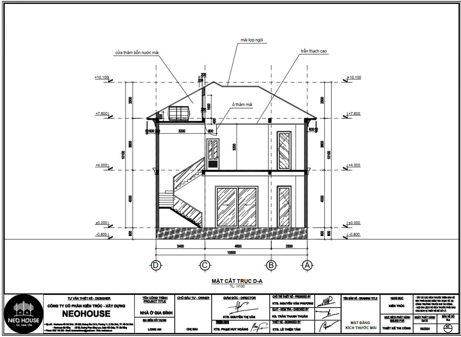 Lý do chọn chiều cao tầng 1 nhà 2 tầng 3,6m đến 4,2m
