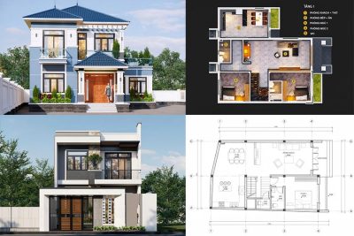 15+ Mẫu nhà 2 tầng có bếp riêng đẹp, đáng xây nhất 2026