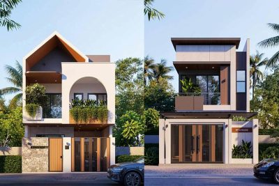 30+ Mẫu nhà 2 tầng mặt tiền 6.5m đẹp được yêu thích nhất