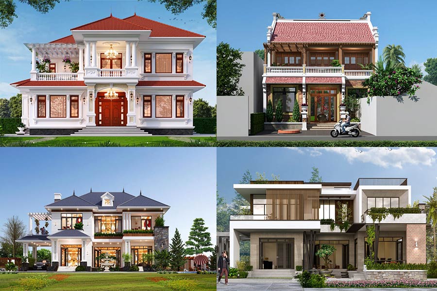 Top 15+ Mẫu nhà 3 gian 2 tầng đẹp hiện đại được yêu thích nhất