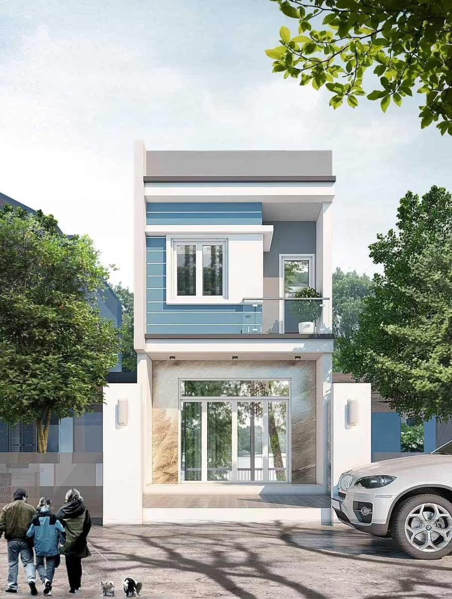 Mẫu nhà 4x5m 2 tầng đẹp