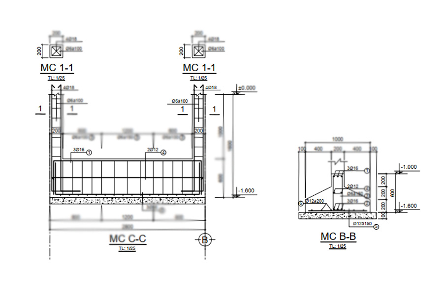 Ưu và nhược điểm của móng băng nhà 2 tầng