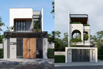 15+ Mẫu thiết kế nhà 2 tầng 40m2 đẹp, hiện đại mới 2026