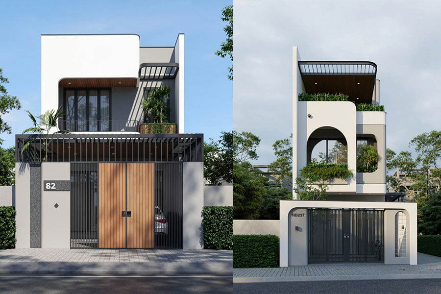 15+ Mẫu thiết kế nhà 2 tầng 40m2 đẹp, hiện đại mới 2026