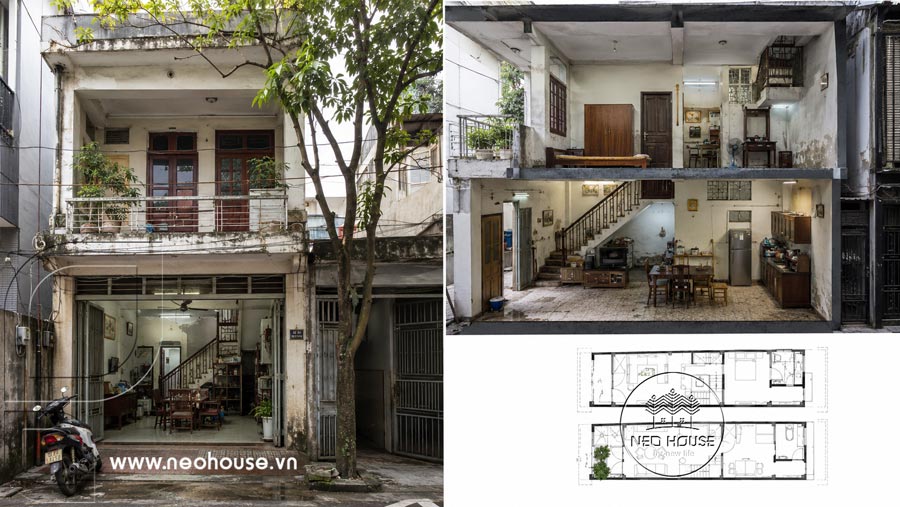 Trường hợp nên cải tạo nhà 2 tầng cũ