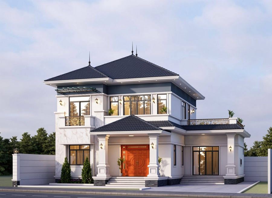 Ưu điểm nổi bật khi thiết kế nhà 2 tầng có bếp riêng