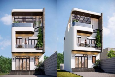 Dự Toán Chi Phí Xây Nhà 2 Tầng 1 Tum 80m2 Chi Tiết Năm 2026