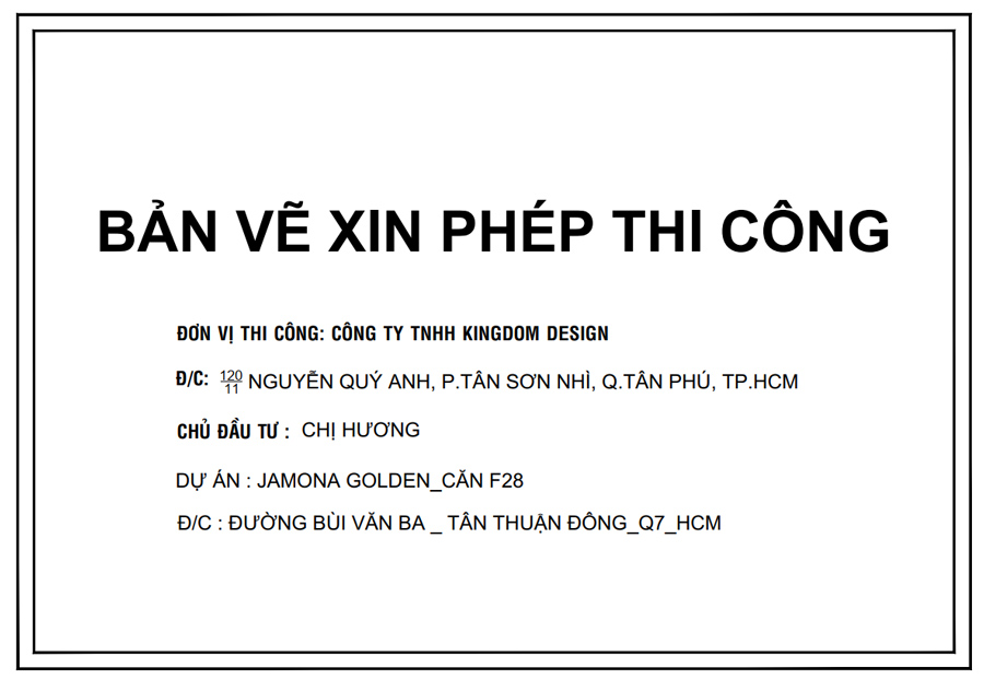 Chi phí xin cấp phép xây dựng