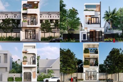 10+ mẫu thiết kế nhà 2 tầng 1 tum 4x15m đẹp, tối ưu công năng
