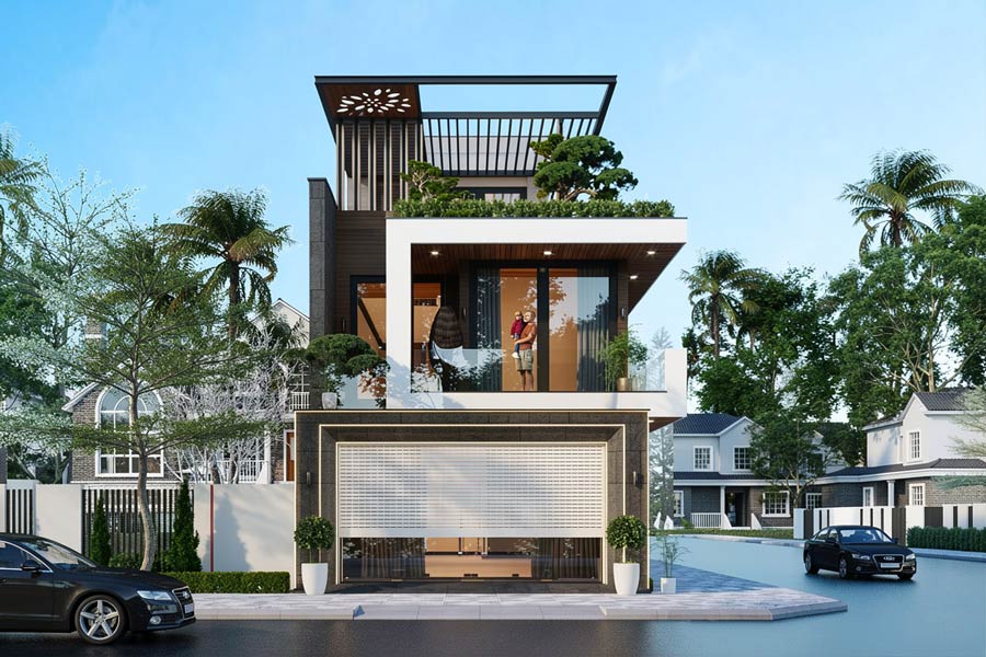 Vì sao nhà 2 tầng 1 tum 3 phòng ngủ được ưa chuộng?