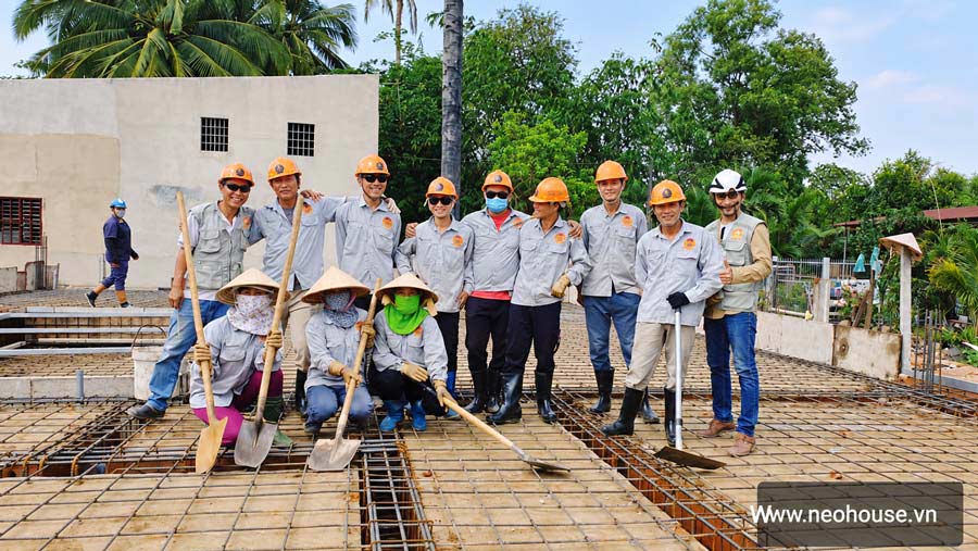 NEOHouse - Công ty chuyên xây nhà 2 tầng 75m2 đẹp, giá tốt