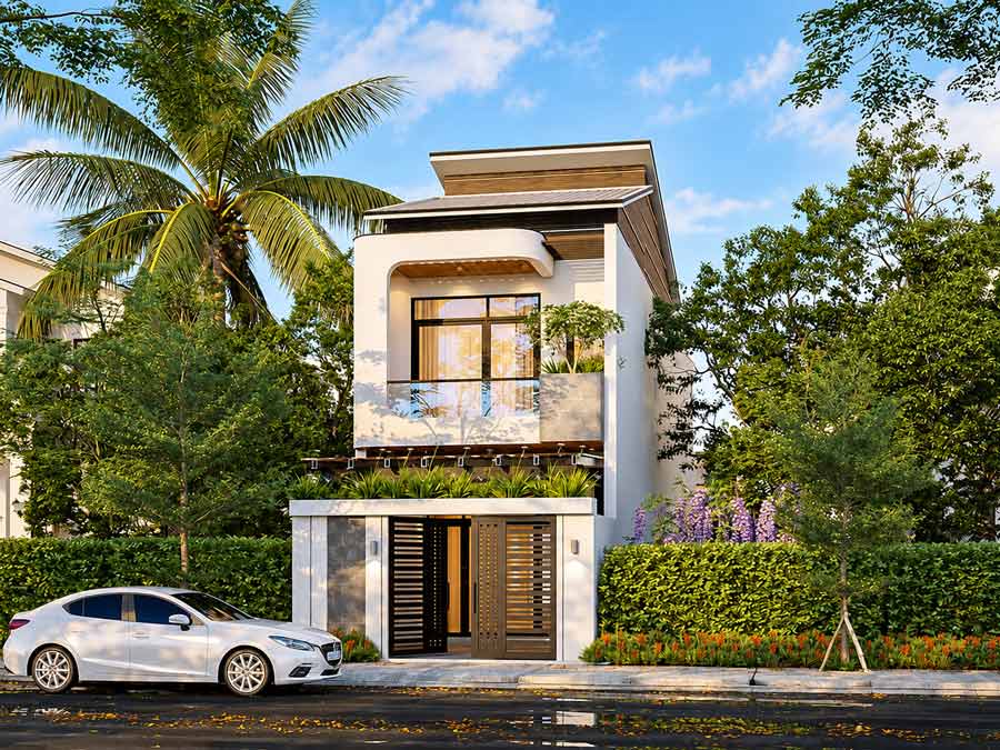 Bí quyết xây nhà 2 tầng 40m2 đẹp, tiết kiệm chi phí